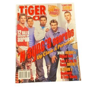 NSYNC Tiger Beat Magazine Aug 2001 Britney O-Town LFO Backstreet Boys Y2K